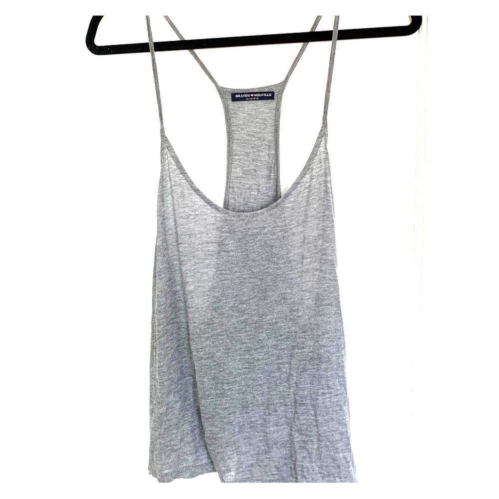 Brandy grey tank 🎀